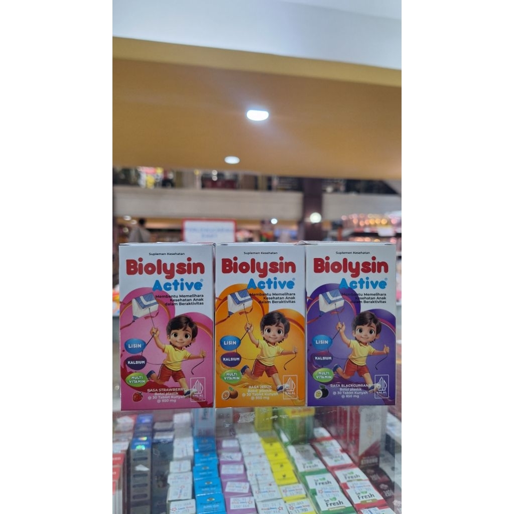 BIOLYSIN ACTIVE ISI 30PCS