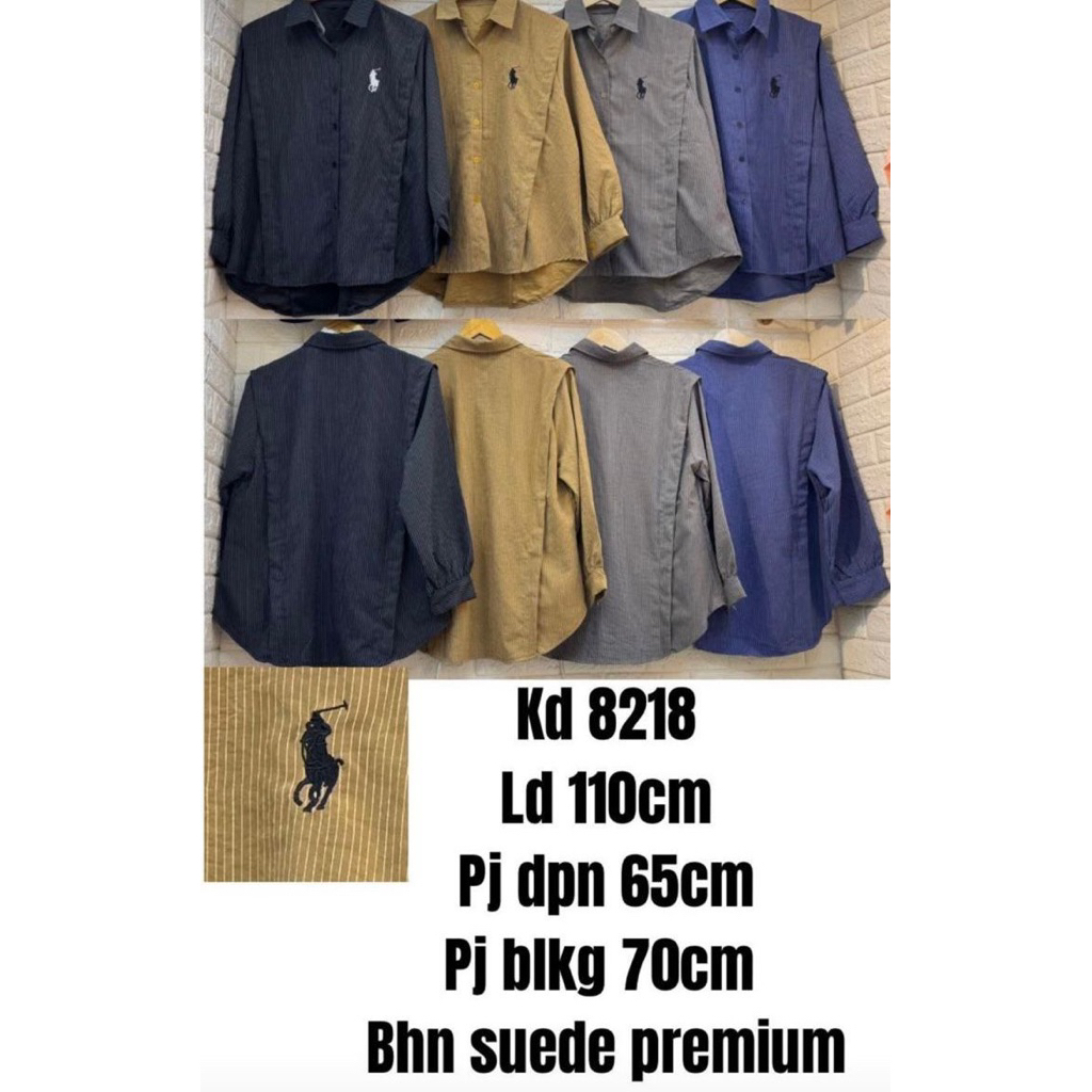 KEMEJA POLO STRIPE
