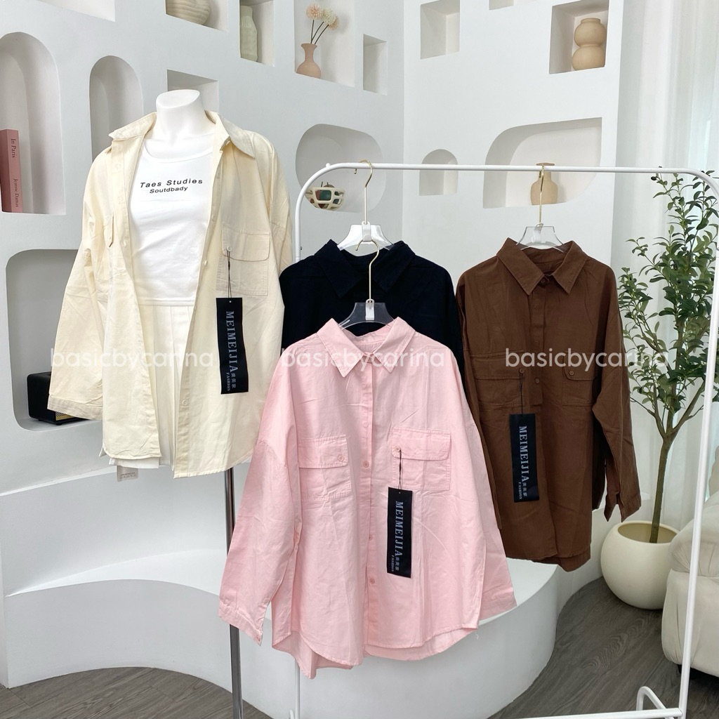 Kemeja Fashion Basic Import