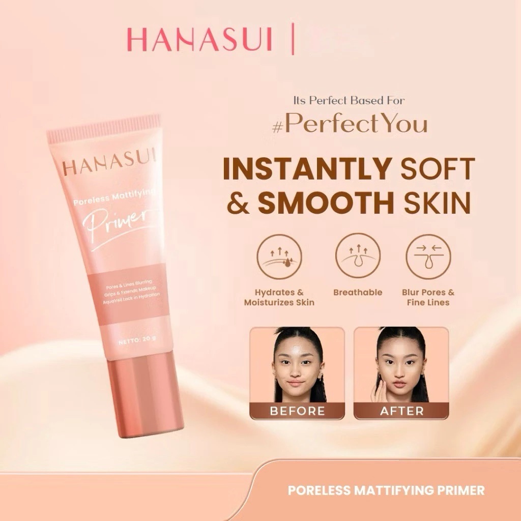 Hanasui Poreless Mattifying Primer 20g