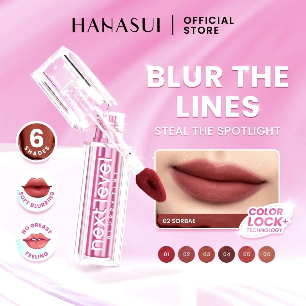 Liptint Hanasui blurry tint