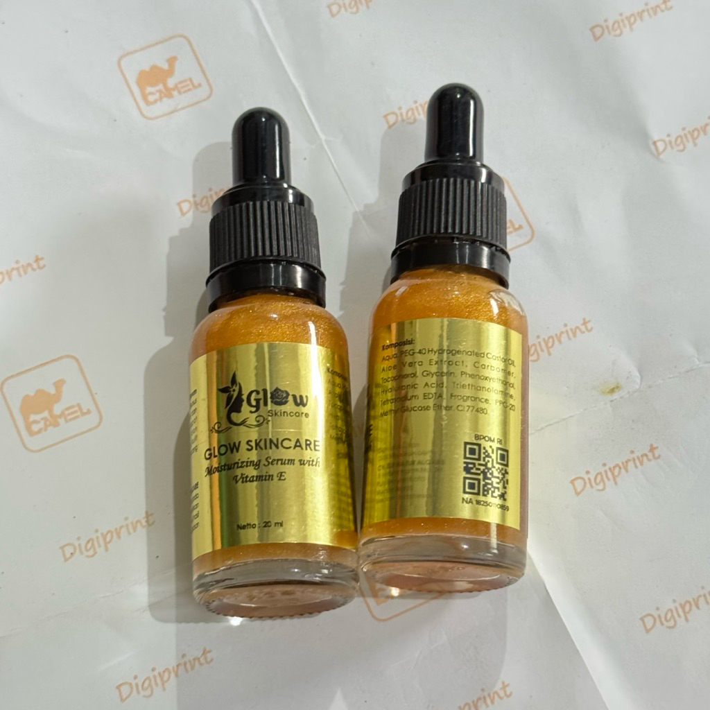 SERUM GLOW VIT E 20ml ORIGINAL (TUTUP HITAM)