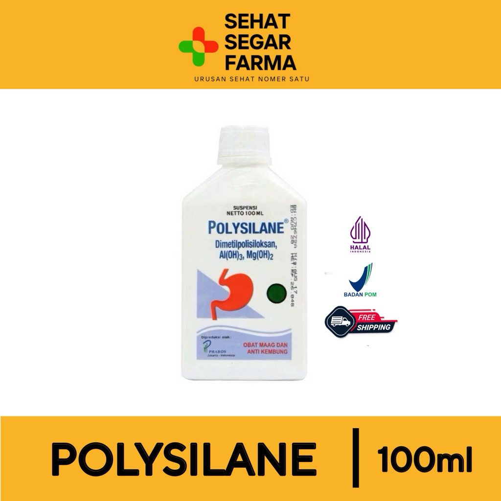POLYSILANE SYRUP 100 ML | Obat Magg , Mual