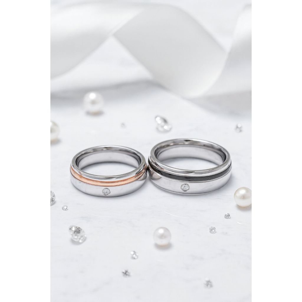 CINCIN COUPLE TITANIUM KODE 2057