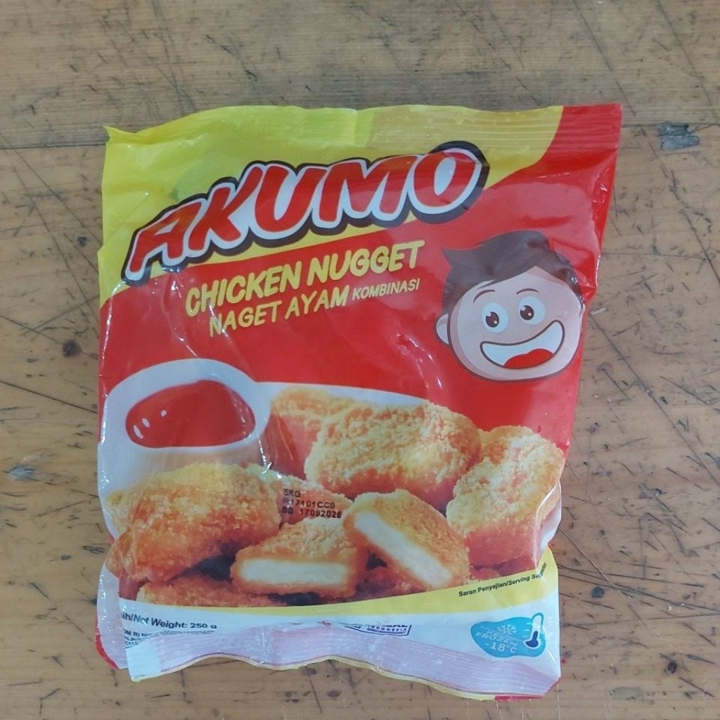 AKUMO CHICKEN NUGGET 250GR