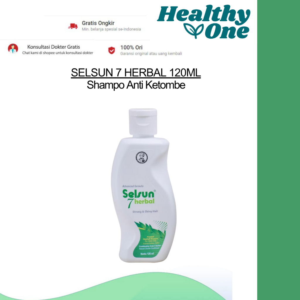SELSUN 7 HERBAL SHAMPOO - 120 ML