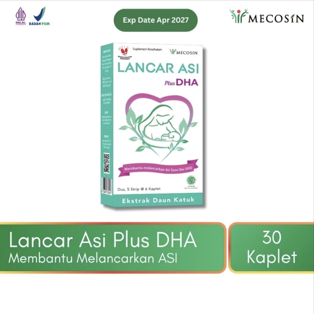 Lancar Asi Plus DHA 30 kaplet