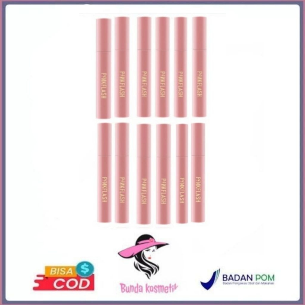[12 pcs] Pinkflash mascara pink