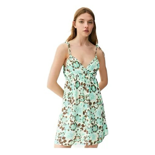 PULL&BEAR women floral print mini dres