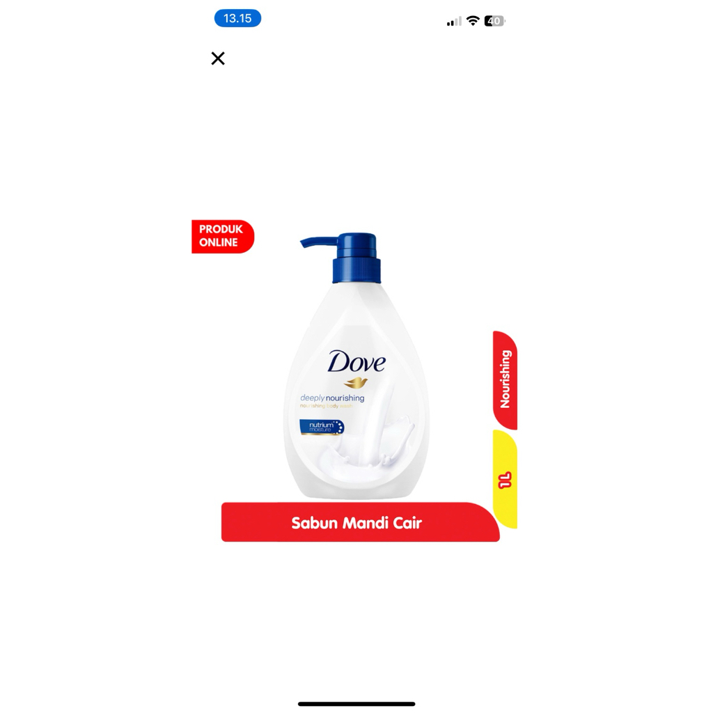 DoveSabunMandiCair1L