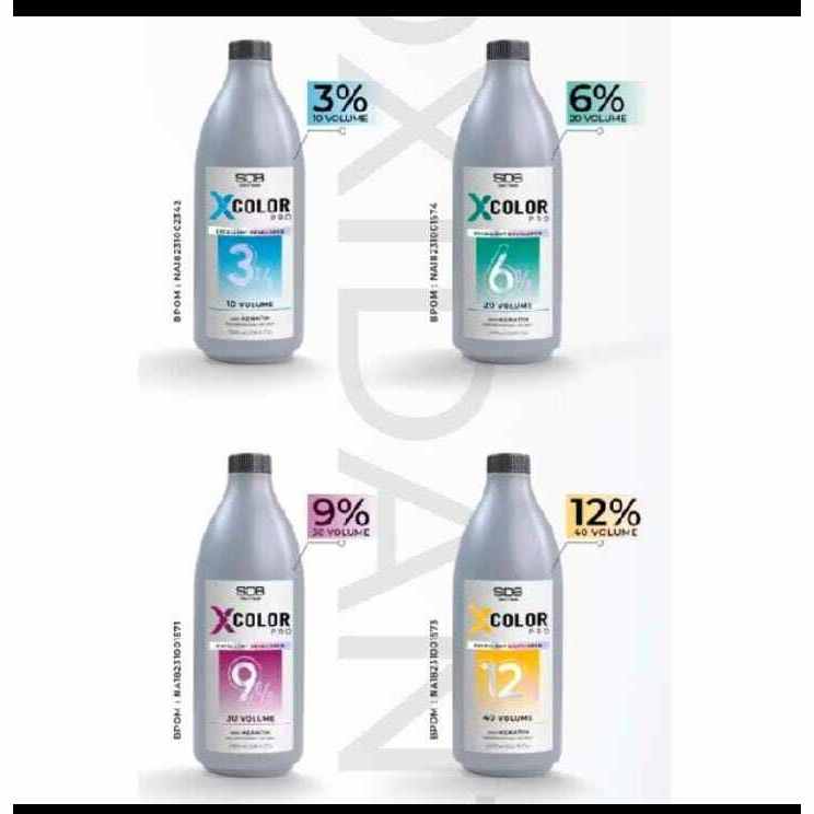 SDB Cream Developer 1000ml With Keratin / OXIDANT / PEROXIDE
