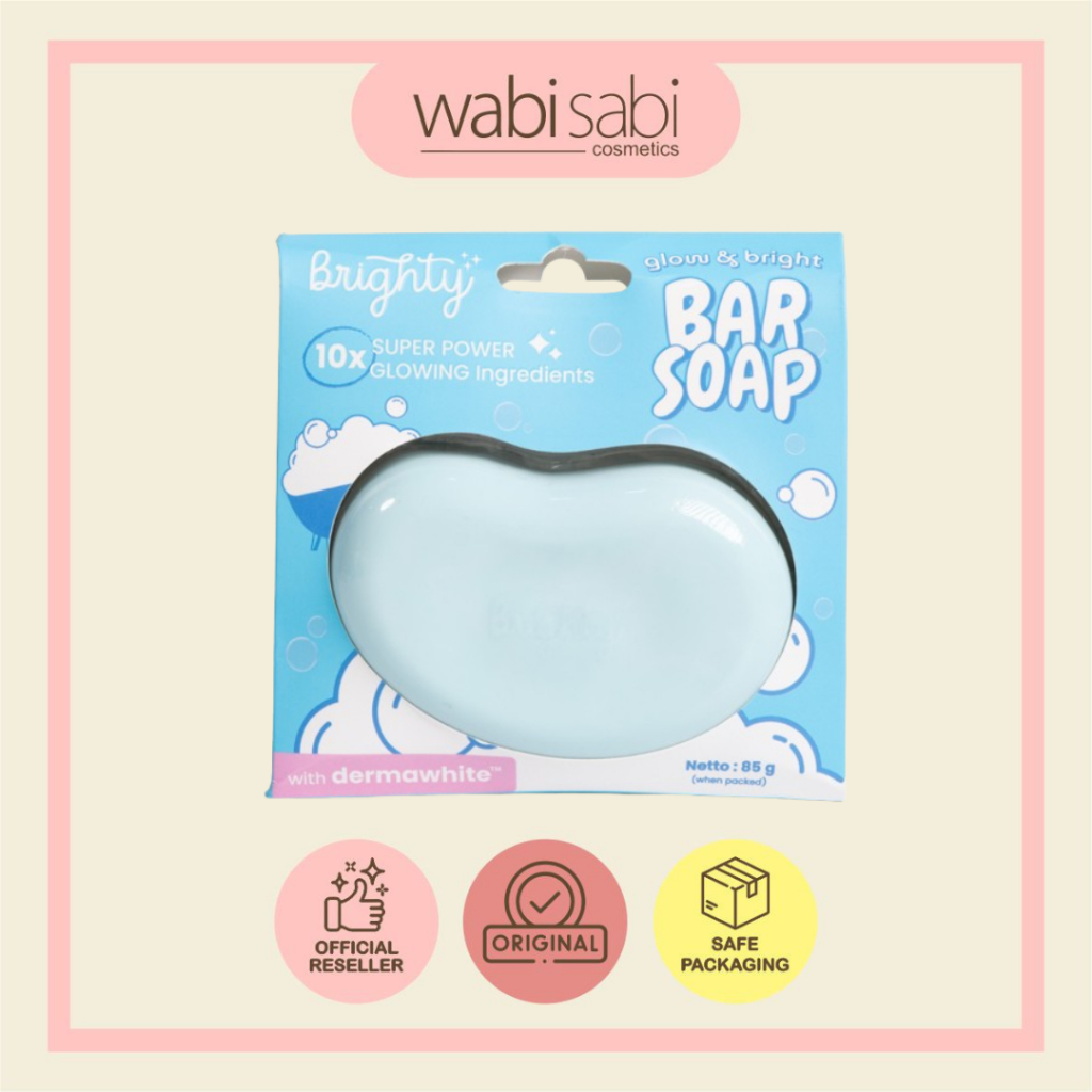 BRIGHTY - Glow & Bright Bar Soap 70gr