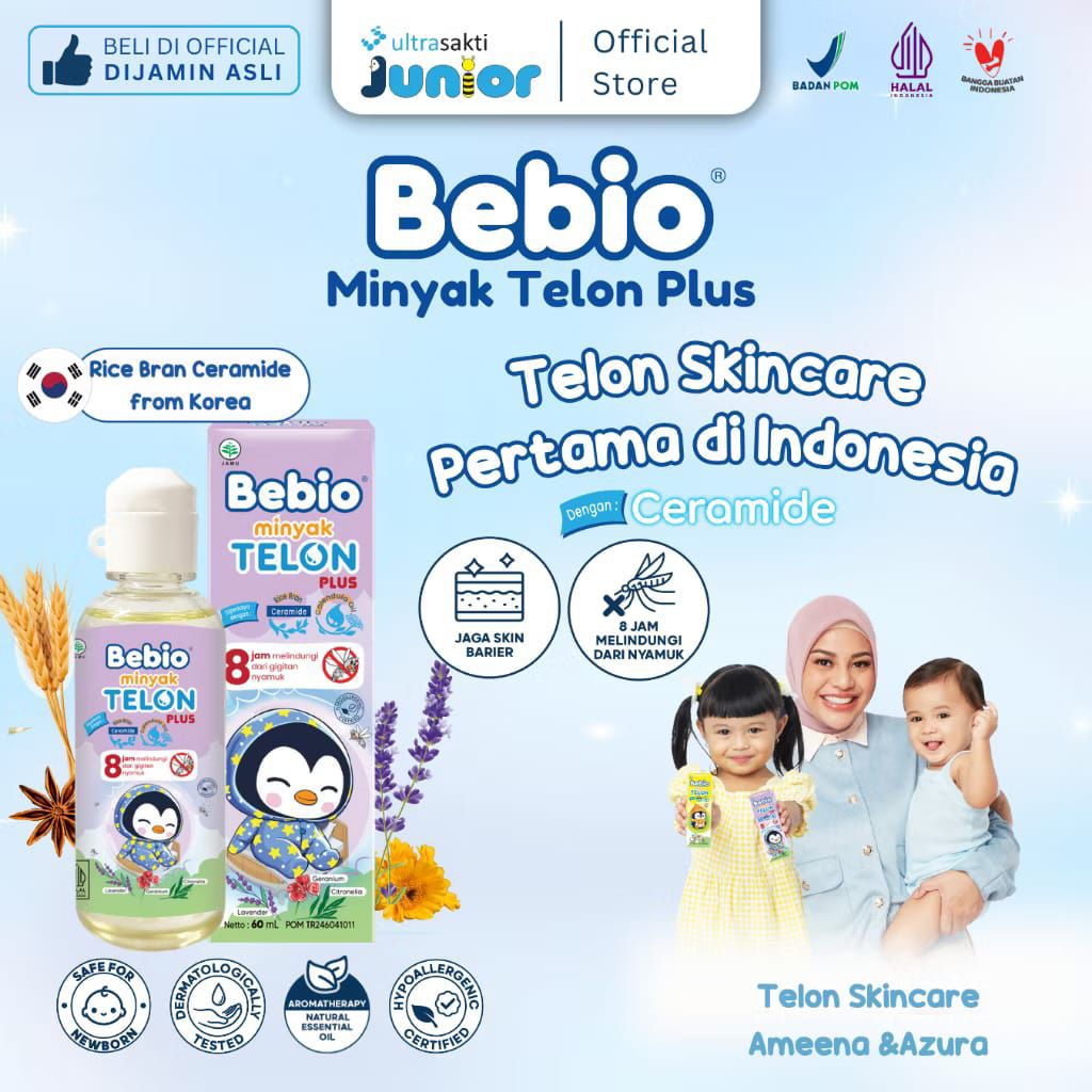 Bebio Minyak Telon Plus 60ml