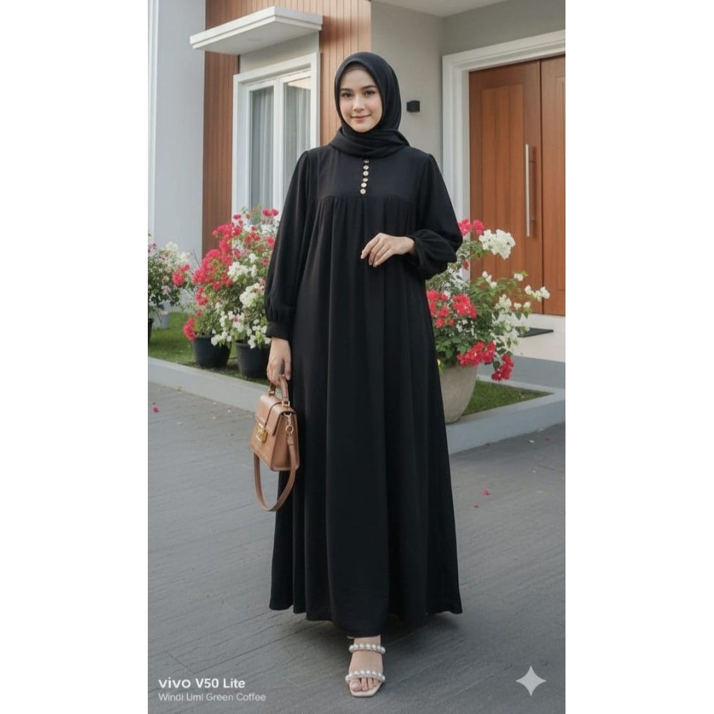 Gamis Seruti kancing