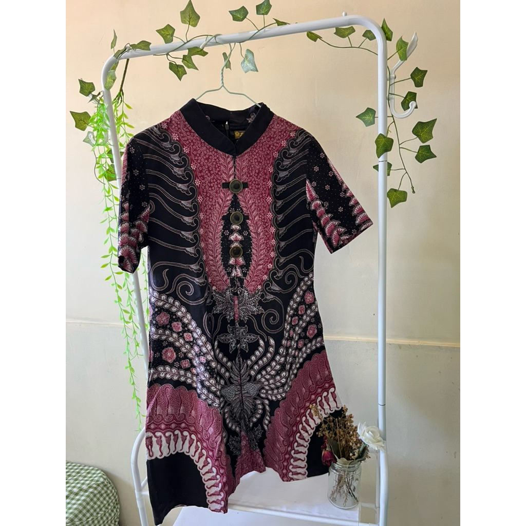 Batik dress premium