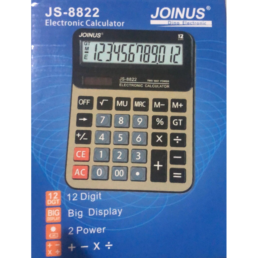 Calculator JS 8822