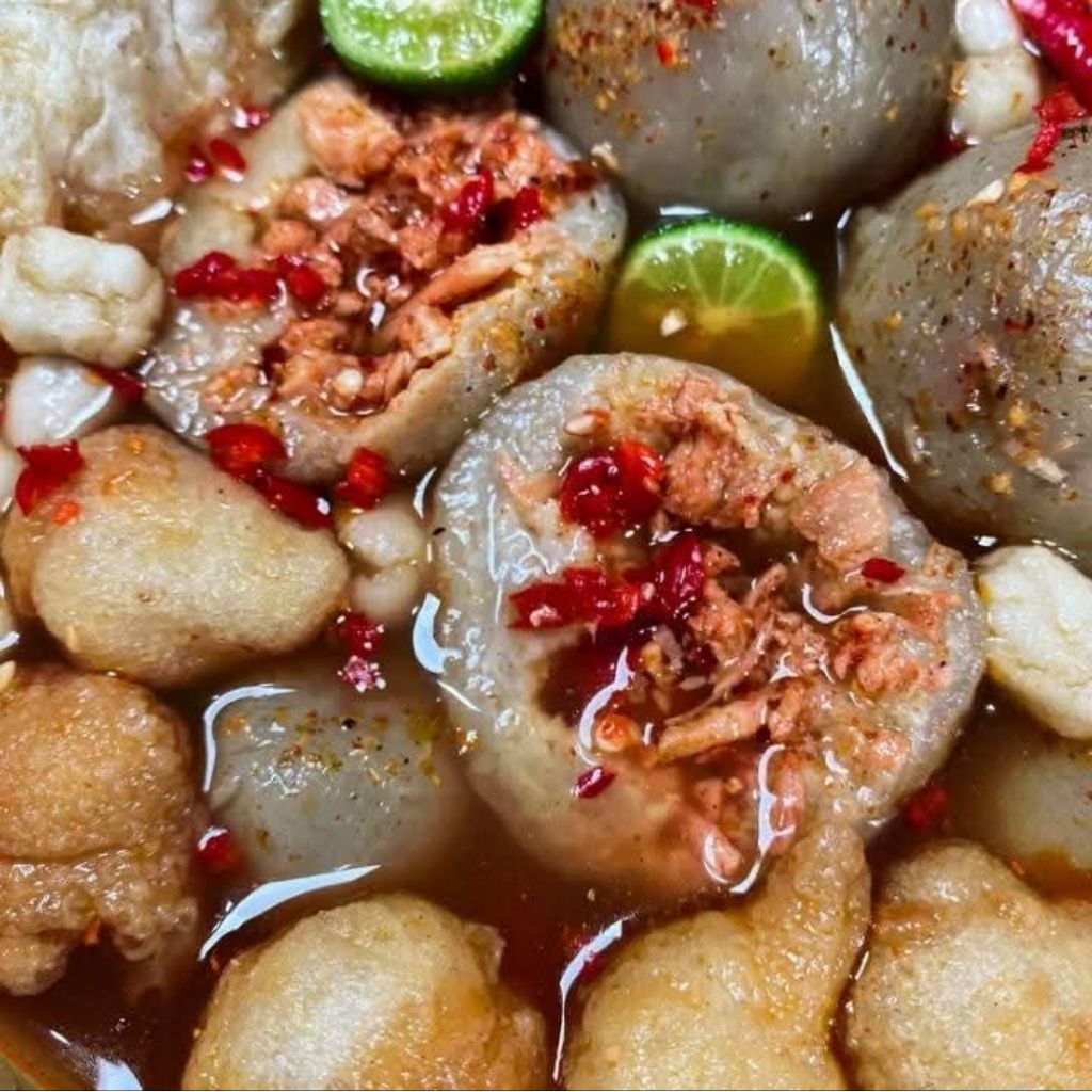 BASO ACI AYAM SUIR PEDAS