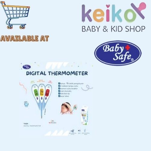Baby Safe Digital Thermometer with light indicator