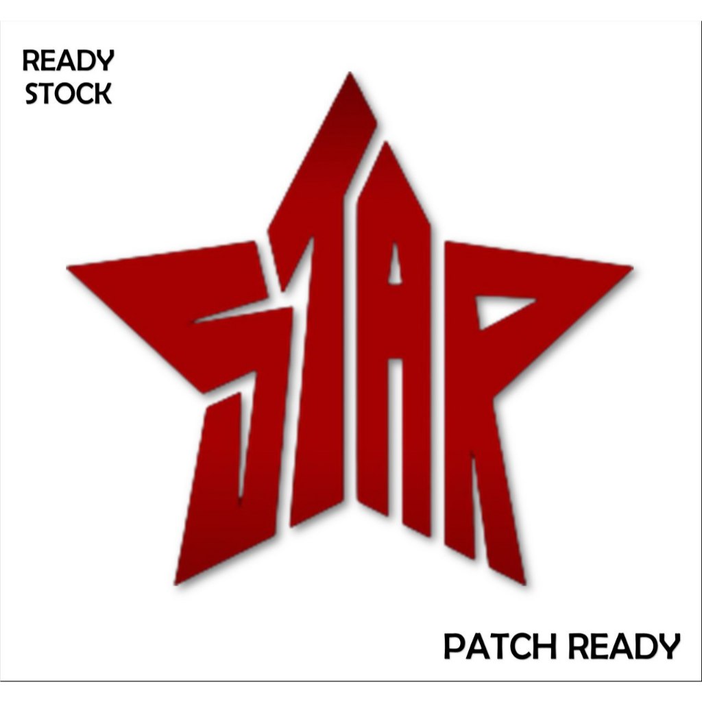EMBLEM PATCH BORDIR STAR BEST QUALITY - BDS