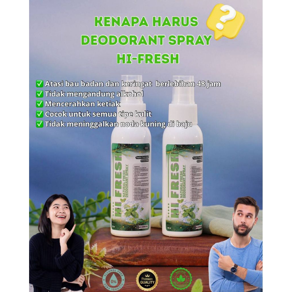 Deodorant HI- FRESH spray
