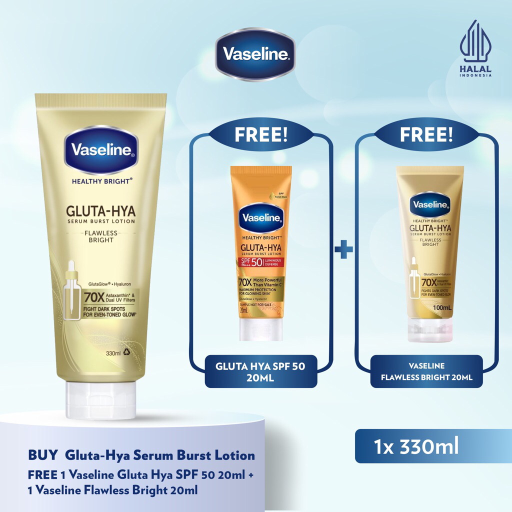 Vaseline Gluta Hya Serum 330ml