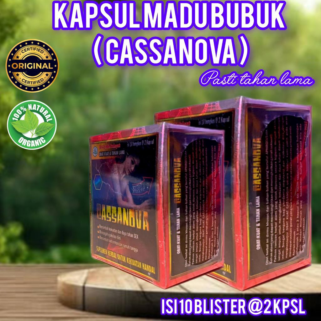kapsul cassanova isi 10