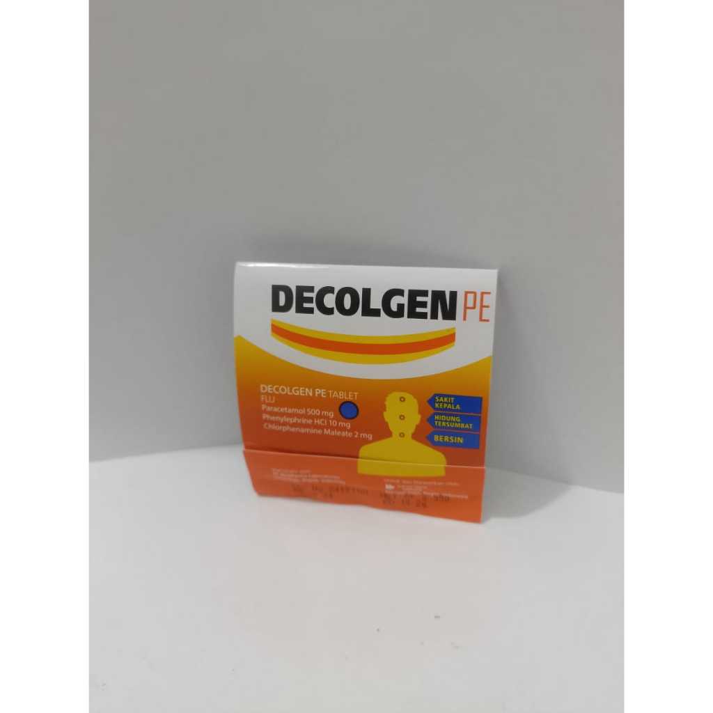 Decolgen 1 strip 4 tablet