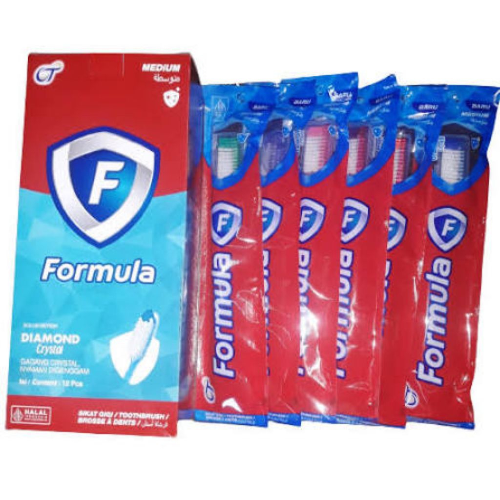 Sikat Gigi Formula diamond double action