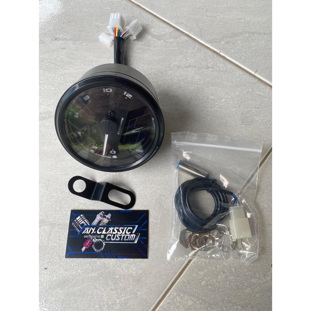 Spido speedometer digita babon set sensor