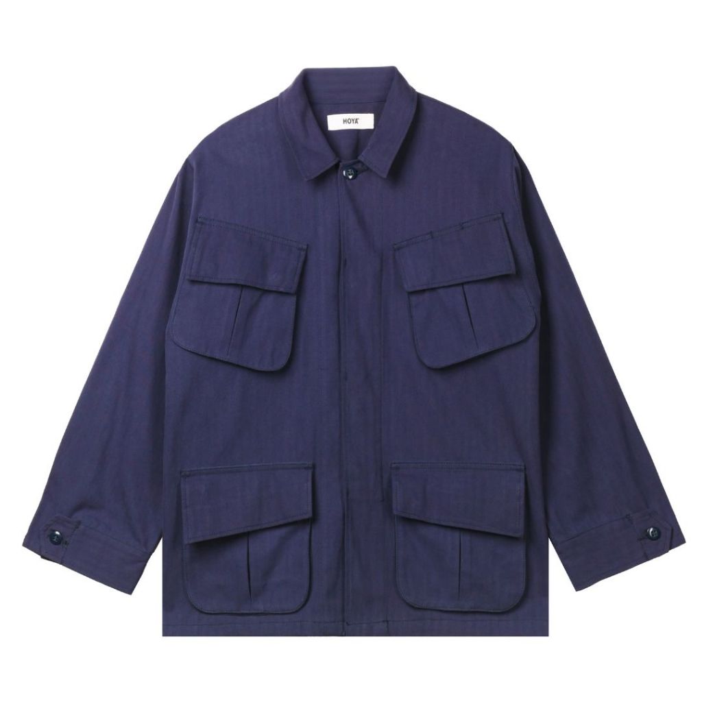 Hoya Fields - HBT Jungle Jacket - Navy