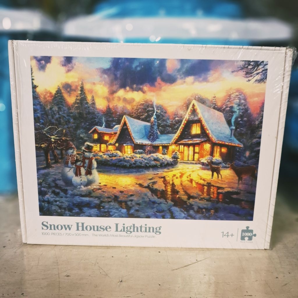 Puzzle Snow House Lighting