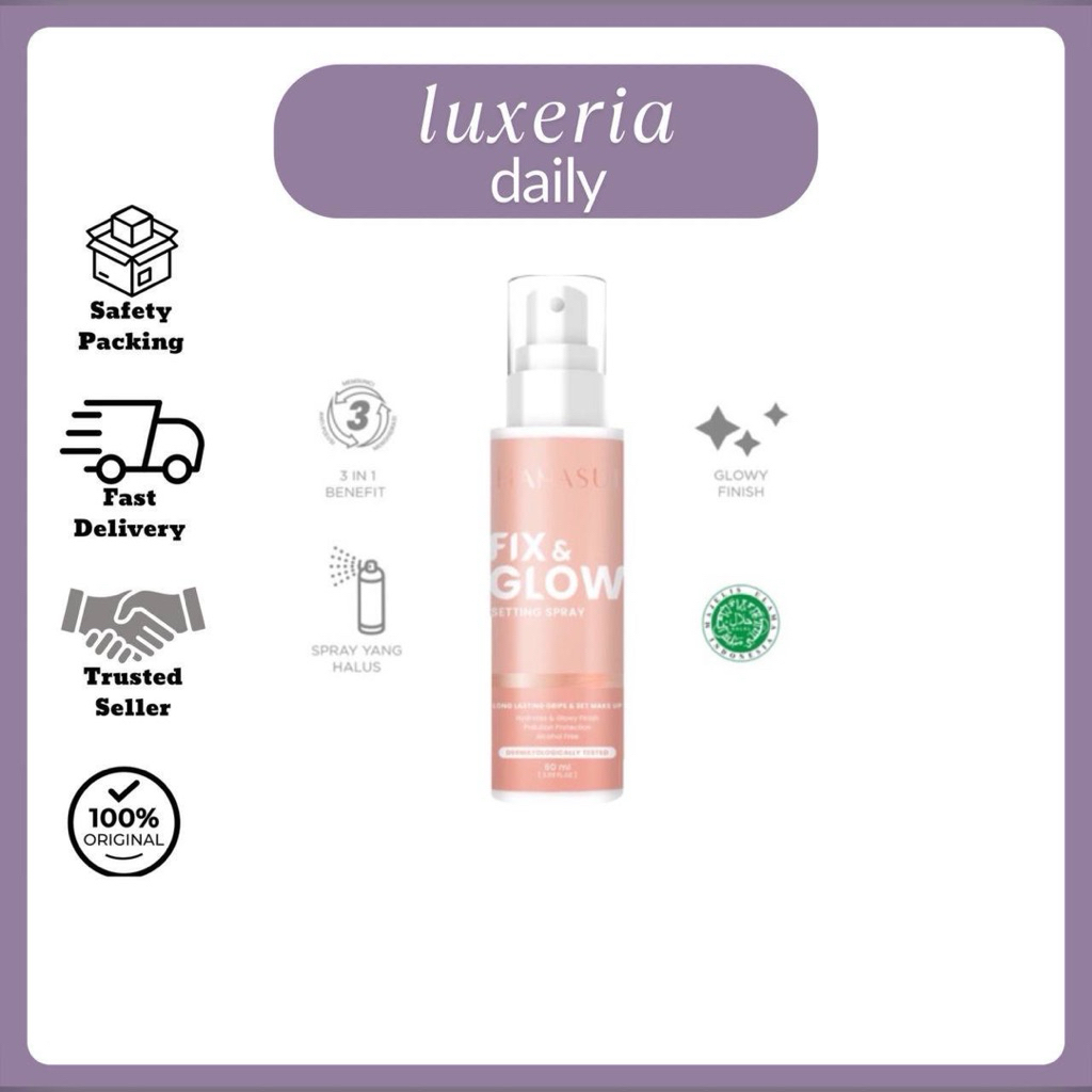 Hanasui Fix&Glow 3in1 Setting Spray