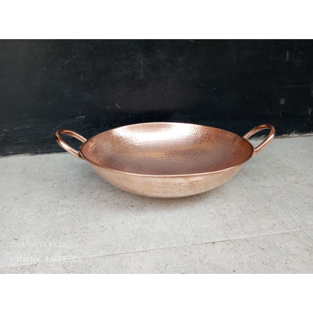 wajan tembaga 35cm