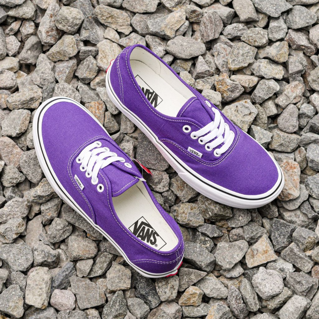 Authentic Purple White