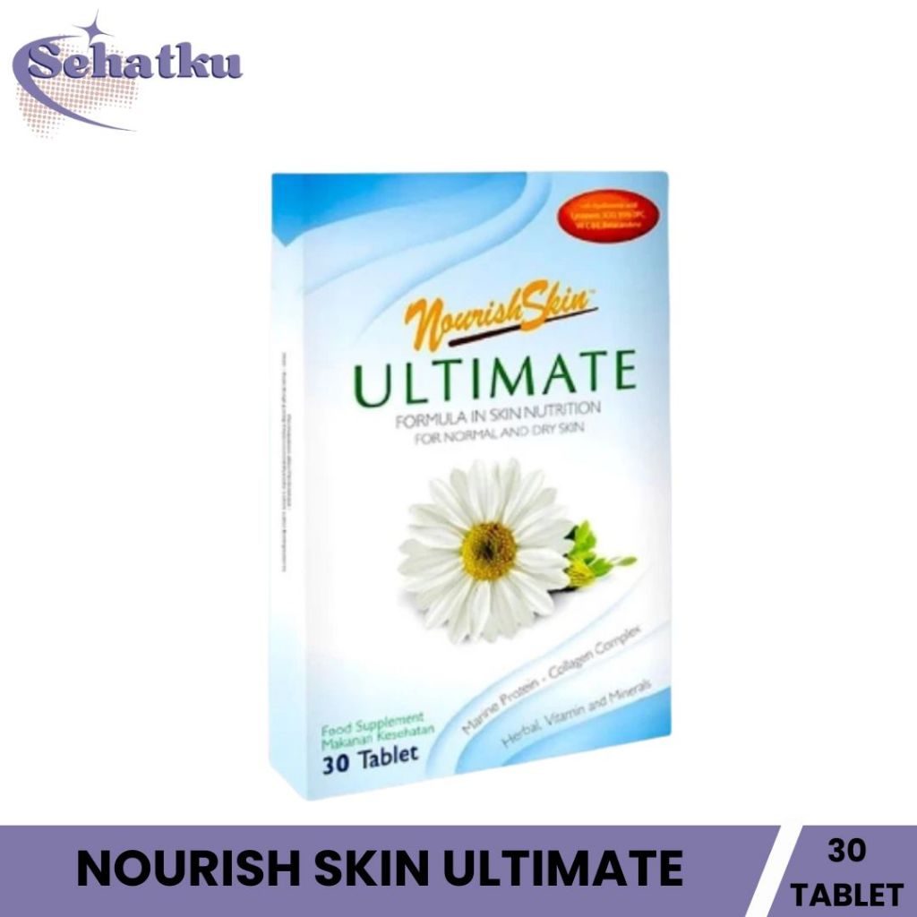Nourish Skin Ultimate 30 Tablet/Suplemen Kecantikan/Suplemen Kulit
