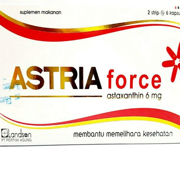 ASTRIA FORCE ASTAXANTHIN 6MG