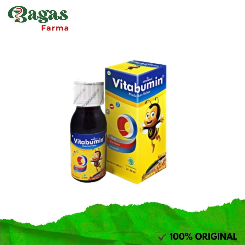 Vitabumin Madu Ikan Gabus Sirup