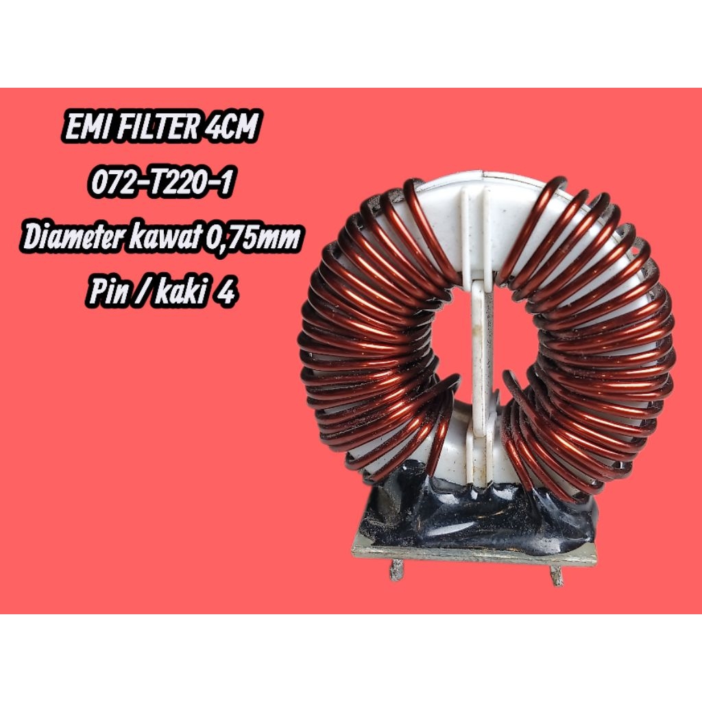 EMI FILTER 4CM 072-T220-1