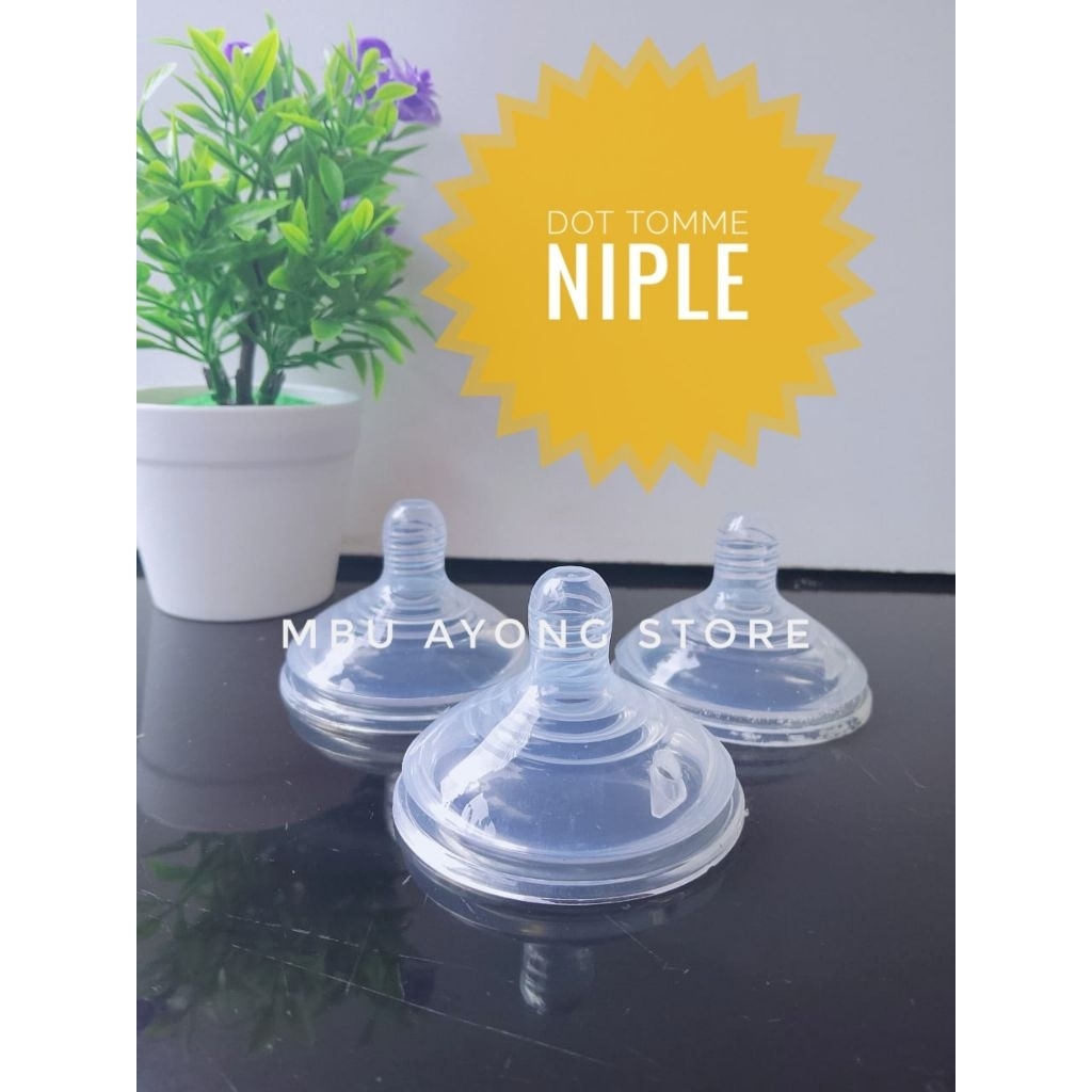 DOT Tomme Niple Type DOT Tomme Silicon Lembut