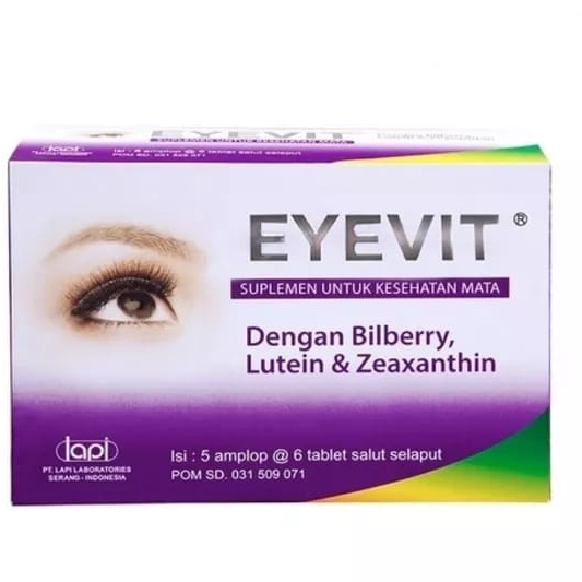 EYEVIT 1 STRIP ISI 6 TABLET