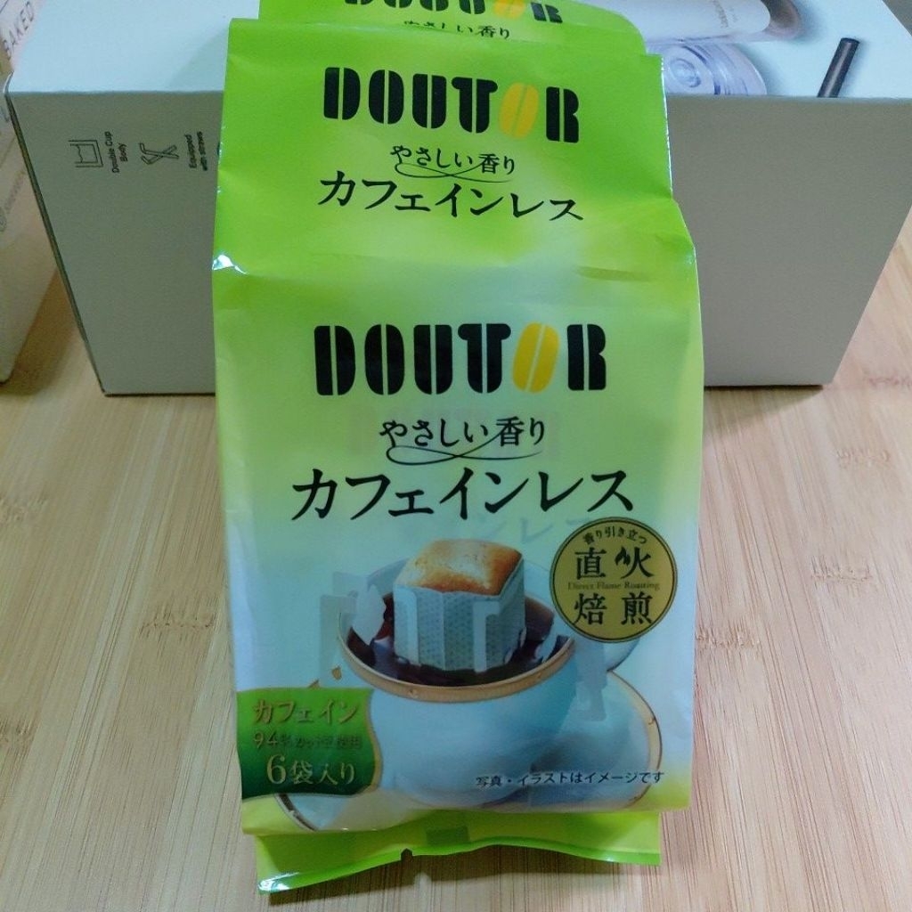 Doutor Coffee Grounds Decaffeinated 6P