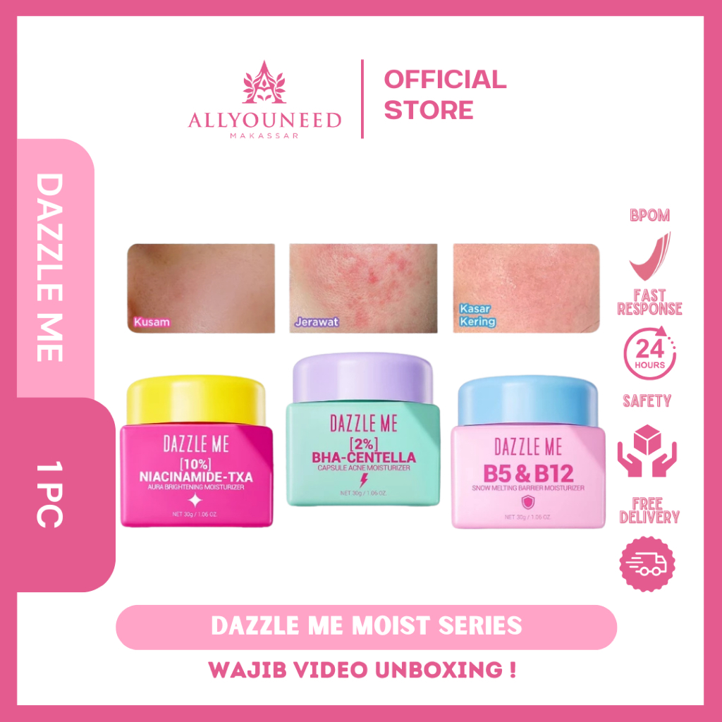 DAZZLE ME Moisturizer Series