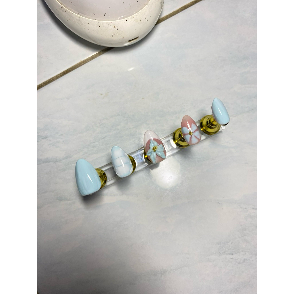 press on nails homemade