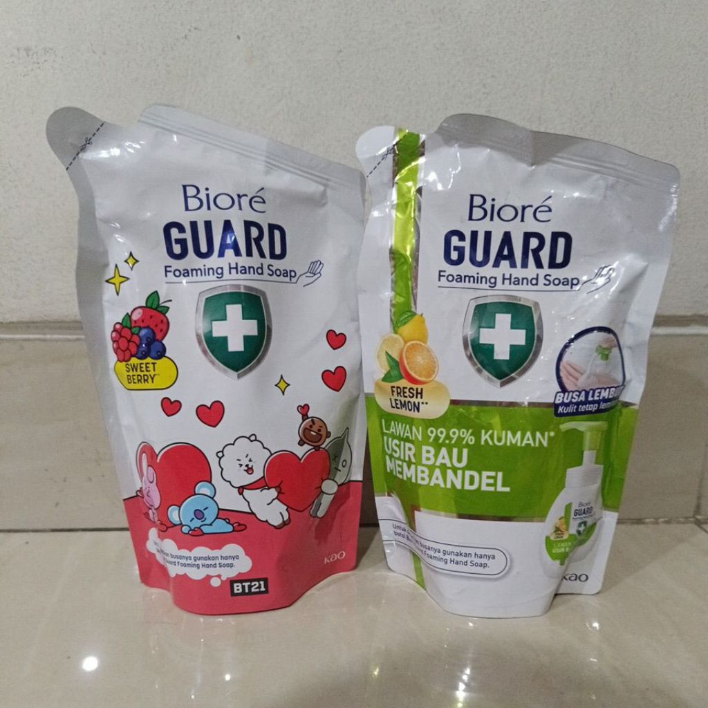 Biore hand soap microfoam refill 250 ml