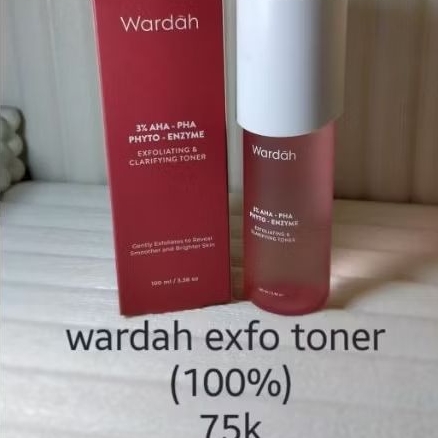 prlvd - toner exfo wardah