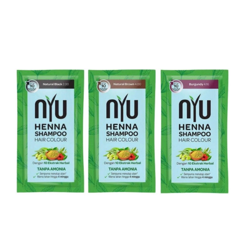 NYU HENNA SHAMPOO 20ML