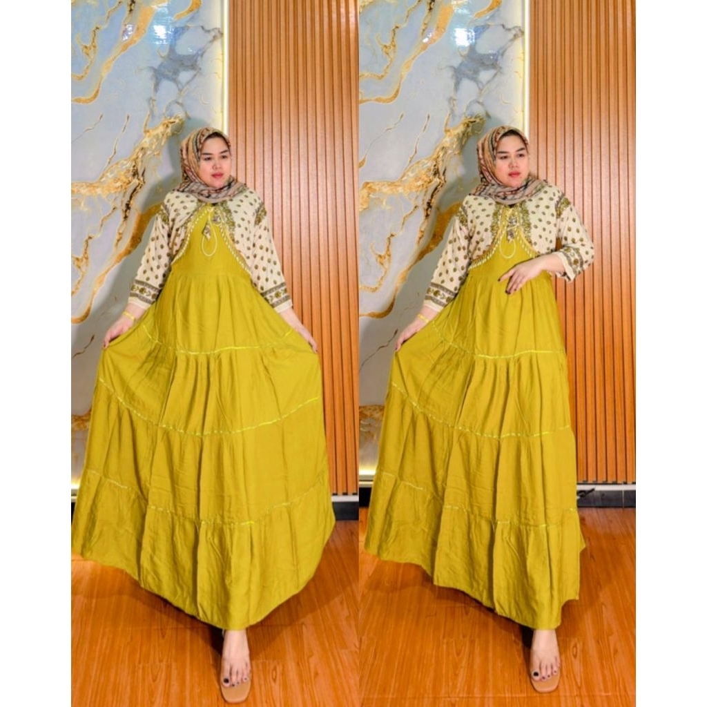 Gamis Hindi Rompi terbaru
