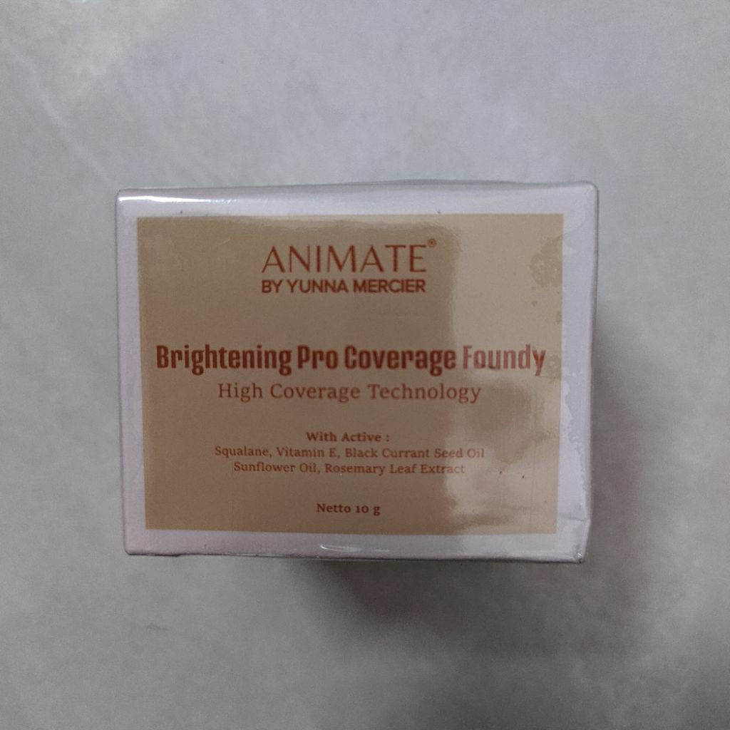 Animate Brightening Pro Coverage Foundation 10gr