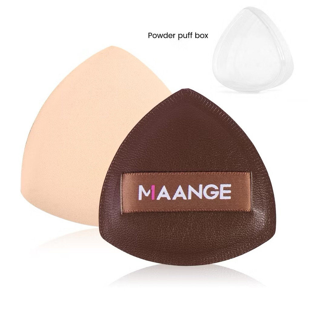 MAANGE TRIANGLE MAKEUP SPONGE BROWN PUFF CHUSION/FOUNDATION
