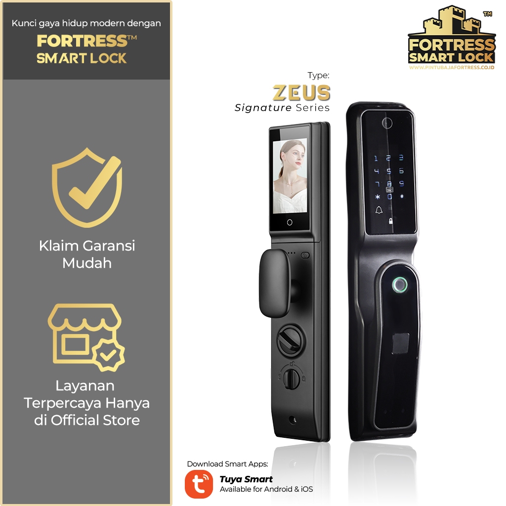 FORTRESS SMARTLOCK TYPE ZEUS SMART DOOR LOCK